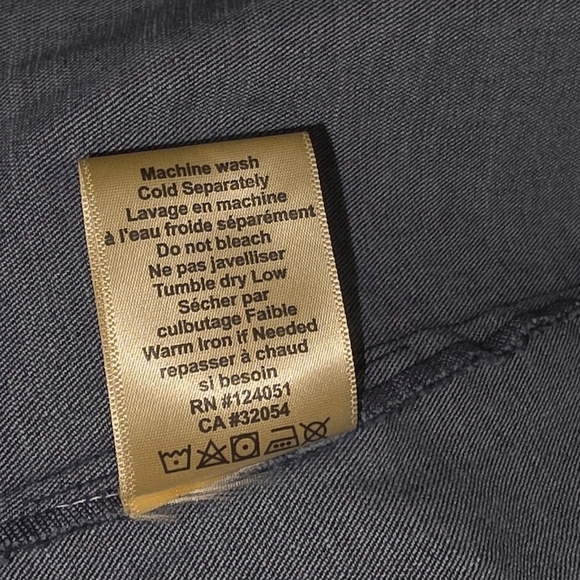 Anthropologie Porridge Denim Hardware Midi Dress Size Large Petite - Picture 10 of 11